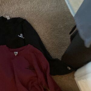 Black and Red Sweatshirts Set